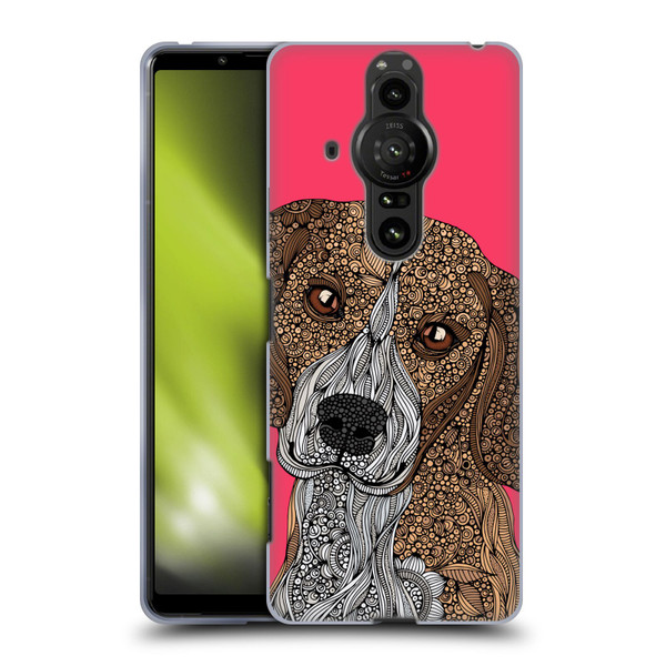 Valentina Dogs Beagle Soft Gel Case for Sony Xperia Pro-I