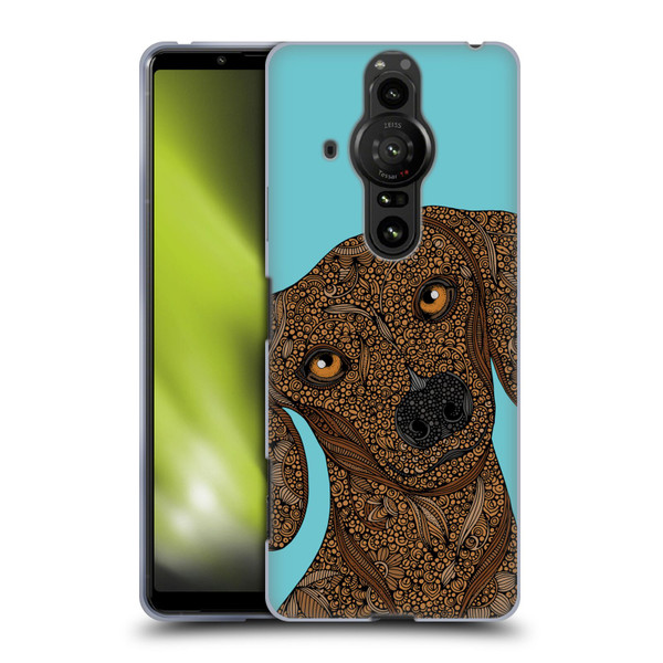 Valentina Dogs Dachshund Soft Gel Case for Sony Xperia Pro-I