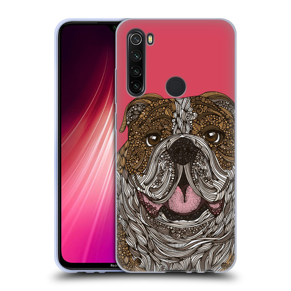 Valentina Dogs English Bulldog Soft Gel Case for Xiaomi Redmi Note 8T