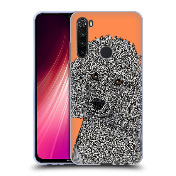Valentina Dogs Poodle Soft Gel Case for Xiaomi Redmi Note 8T