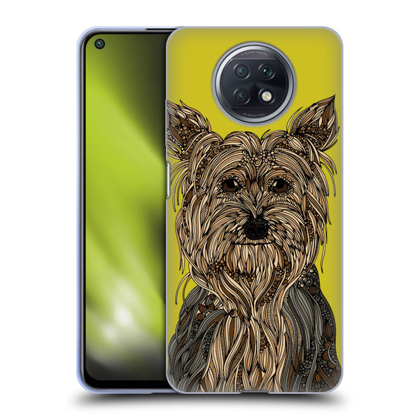 Valentina Dogs Yorkshire Terrier Soft Gel Case for Xiaomi Redmi Note 9T 5G