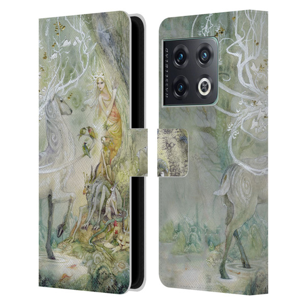 Stephanie Law Stag Sonata Cycle Scherzando Leather Book Wallet Case Cover For OnePlus 10 Pro