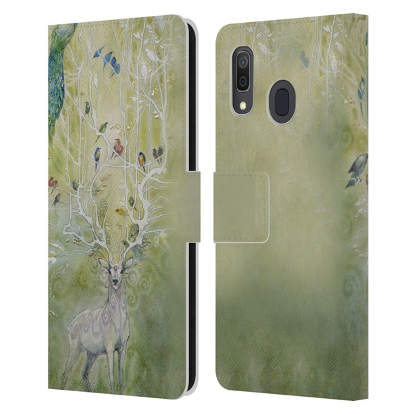 Stephanie Law Stag Sonata Cycle Deer 2 Leather Book Wallet Case Cover For Samsung Galaxy A33 5G (2022)