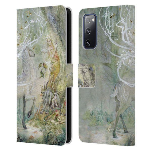 Stephanie Law Stag Sonata Cycle Scherzando Leather Book Wallet Case Cover For Samsung Galaxy S20 FE / 5G