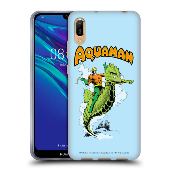 Aquaman DC Comics Fast Fashion Storm Soft Gel Case for Huawei Y6 Pro (2019)