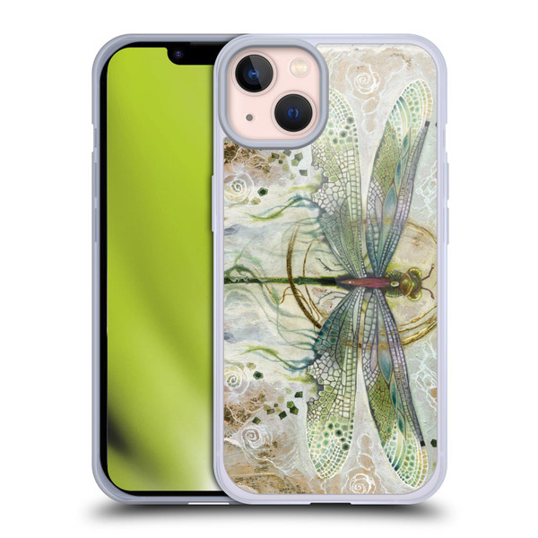 Stephanie Law Immortal Ephemera Damselfly 2 Soft Gel Case for Apple iPhone 13