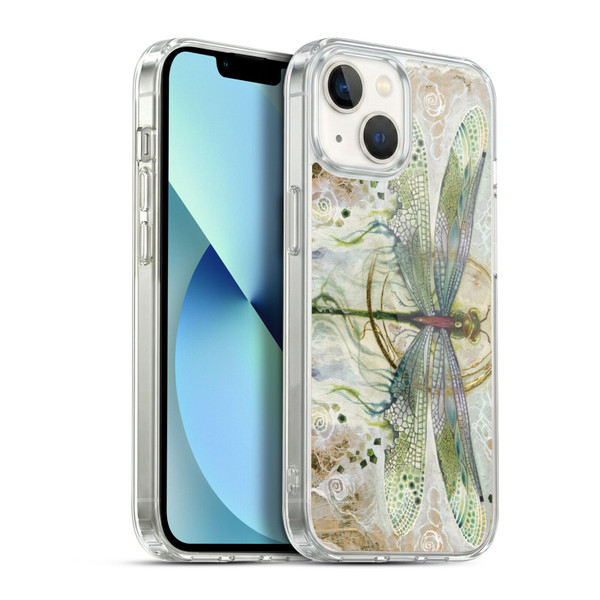 Stephanie Law Immortal Ephemera Damselfly 2 Soft Gel Case for Apple iPhone 13