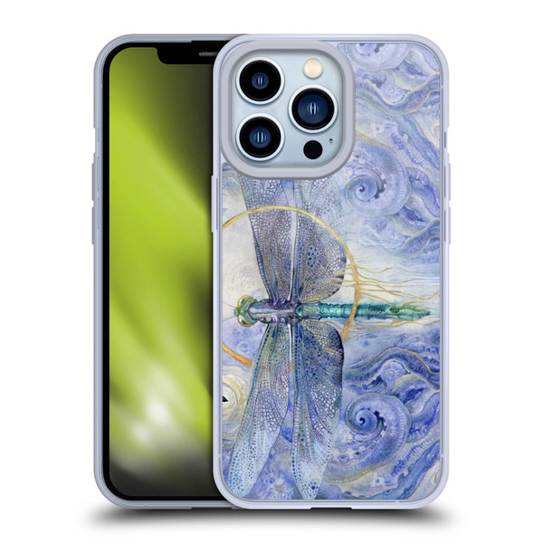 Stephanie Law Immortal Ephemera Dragonfly Soft Gel Case for Apple iPhone 13 Pro