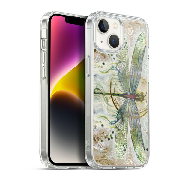 Stephanie Law Immortal Ephemera Damselfly 2 Soft Gel Case for Apple iPhone 14