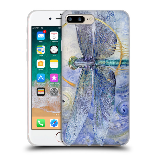 Stephanie Law Immortal Ephemera Dragonfly Soft Gel Case for Apple iPhone 7 Plus / iPhone 8 Plus