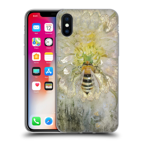 Stephanie Law Immortal Ephemera Bee Soft Gel Case for Apple iPhone X / iPhone XS