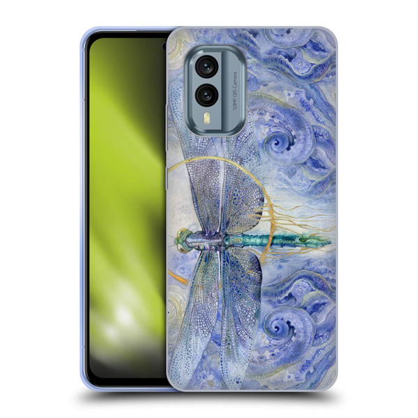 Stephanie Law Immortal Ephemera Dragonfly Soft Gel Case for Nokia X30