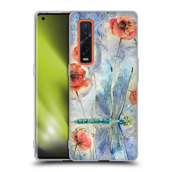 Stephanie Law Immortal Ephemera When Flowers Dream Soft Gel Case for OPPO Find X2 Pro 5G