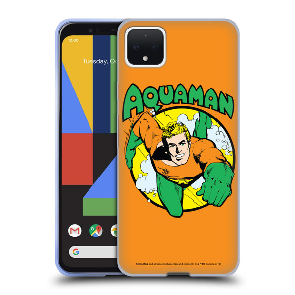 Aquaman DC Comics Fast Fashion Swim 2 Soft Gel Case for Google Pixel 4 XL