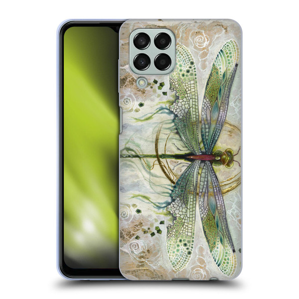 Stephanie Law Immortal Ephemera Damselfly 2 Soft Gel Case for Samsung Galaxy M33 (2022)
