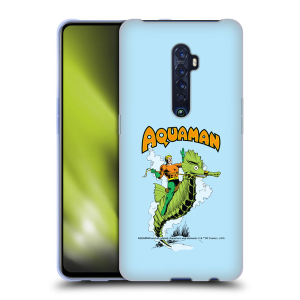 Aquaman DC Comics Fast Fashion Storm Soft Gel Case for OPPO Reno 2