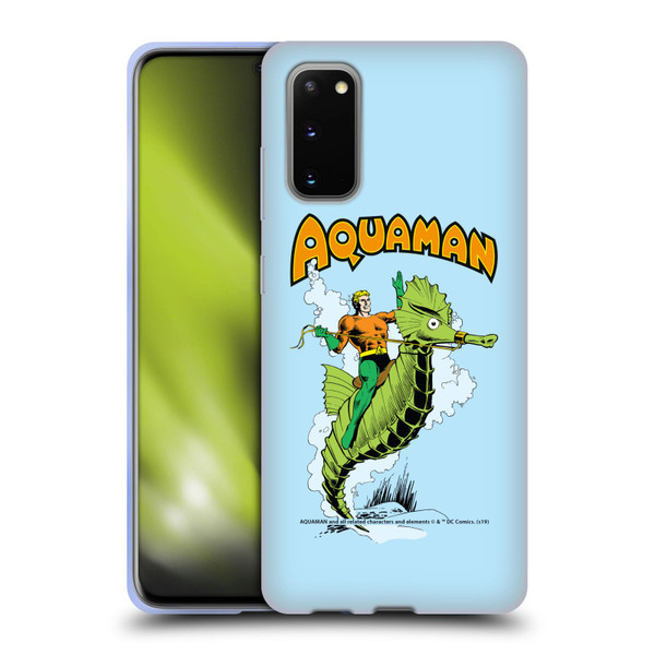 Aquaman DC Comics Fast Fashion Storm Soft Gel Case for Samsung Galaxy S20 / S20 5G