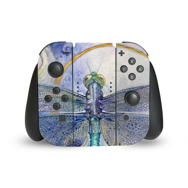 Stephanie Law Art Mix Dragonfly Vinyl Sticker Skin Decal Cover for Nintendo Switch Joy Controller