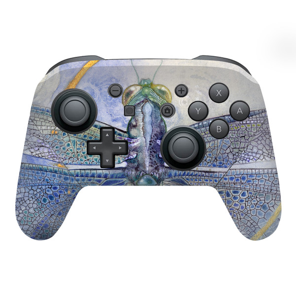 Stephanie Law Art Mix Dragonfly Vinyl Sticker Skin Decal Cover for Nintendo Switch Pro Controller