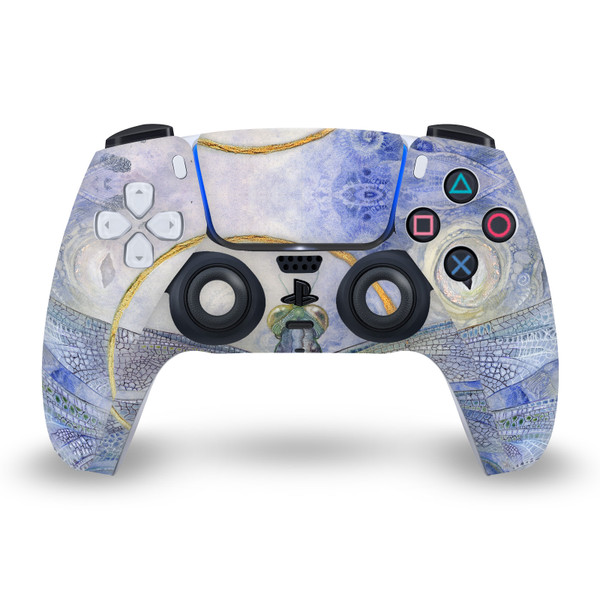 Stephanie Law Art Mix Dragonfly Vinyl Sticker Skin Decal Cover for Sony PS5 Sony DualSense Controller