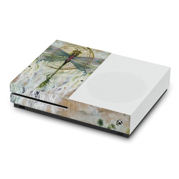 Stephanie Law Art Mix Damselfly 2 Vinyl Sticker Skin Decal Cover for Microsoft Xbox One S Console