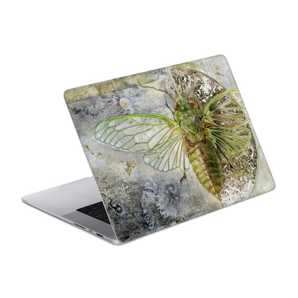 Stephanie Law Immortal Ephemera Cicada Vinyl Sticker Skin Decal Cover for Apple MacBook Pro 16" A2485