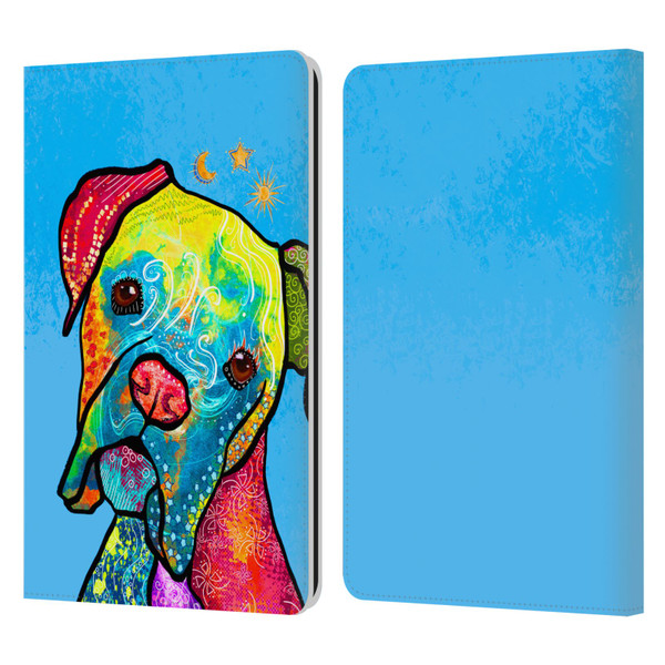 Duirwaigh Animals Boxer Dog Leather Book Wallet Case Cover For Amazon Kindle Paperwhite 1 / 2 / 3