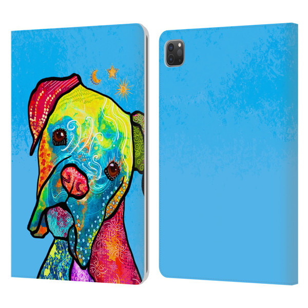 Duirwaigh Animals Boxer Dog Leather Book Wallet Case Cover For Apple iPad Pro 11 2020 / 2021 / 2022