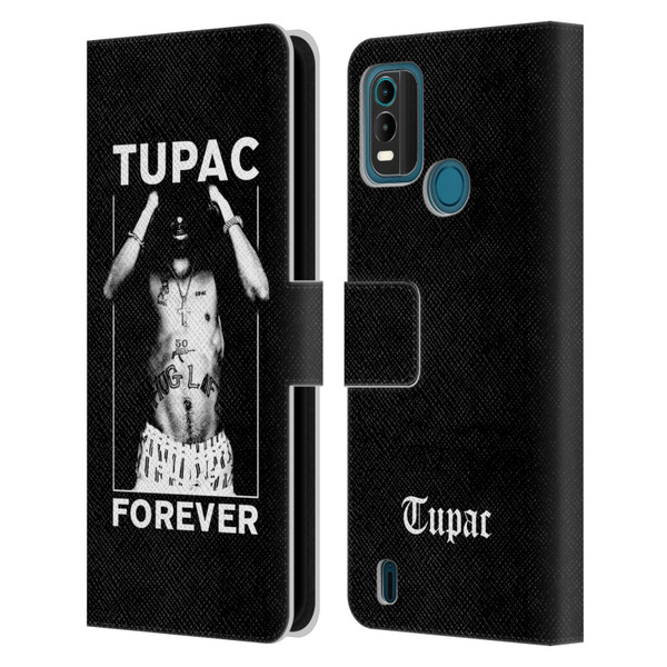 Tupac Shakur Key Art Forever Leather Book Wallet Case Cover For Nokia G11 Plus