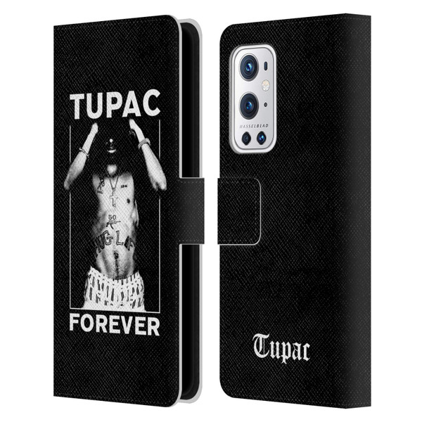 Tupac Shakur Key Art Forever Leather Book Wallet Case Cover For OnePlus 9 Pro