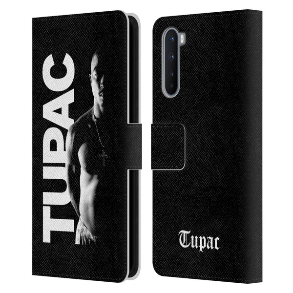 Tupac Shakur Key Art Black And White Leather Book Wallet Case Cover For OnePlus Nord 5G
