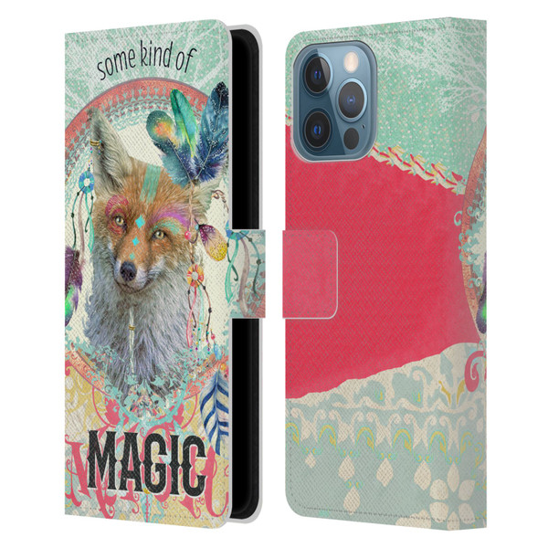 Duirwaigh Boho Animals Fox Leather Book Wallet Case Cover For Apple iPhone 13 Pro Max