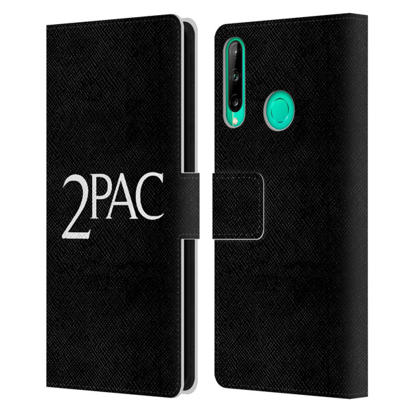 Tupac Shakur Logos Serif Leather Book Wallet Case Cover For Huawei P40 lite E