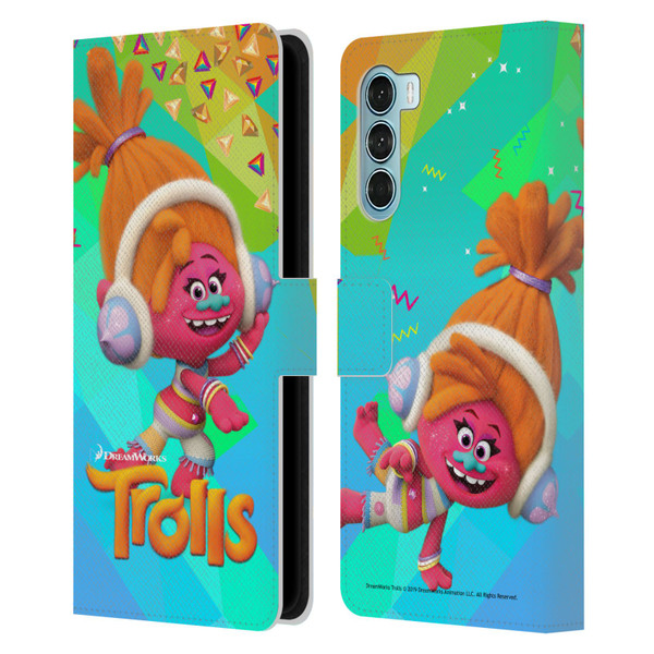 Trolls Snack Pack DJ Suki Leather Book Wallet Case Cover For Motorola Edge S30 / Moto G200 5G