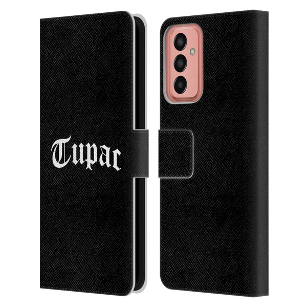 Tupac Shakur Logos Old English 2 Leather Book Wallet Case Cover For Samsung Galaxy M13 (2022)