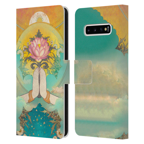 Duirwaigh God Divine Leather Book Wallet Case Cover For Samsung Galaxy S10+ / S10 Plus