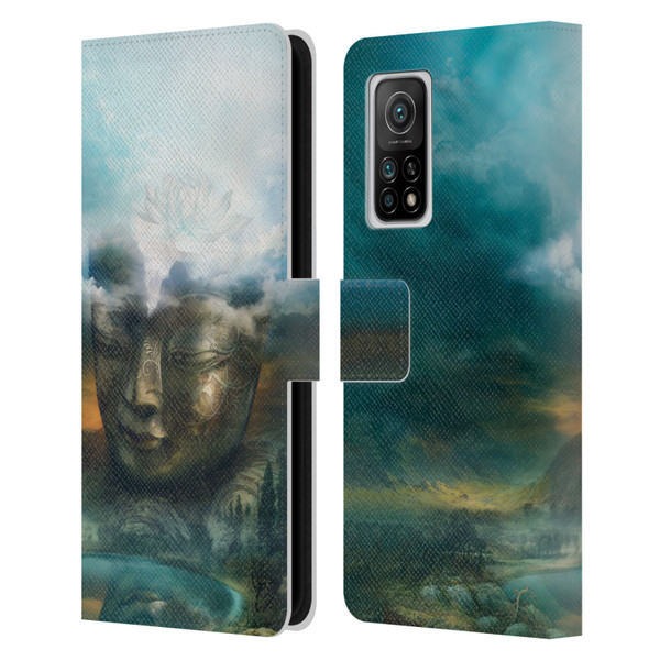 Duirwaigh God Buddha Leather Book Wallet Case Cover For Xiaomi Mi 10T 5G