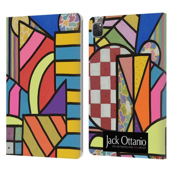 Jack Ottanio Art Ferrara Leather Book Wallet Case Cover For Apple iPad Pro 11 2020 / 2021 / 2022