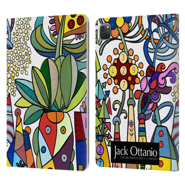Jack Ottanio Art Plutone Garden Leather Book Wallet Case Cover For Apple iPad Pro 11 2020 / 2021 / 2022