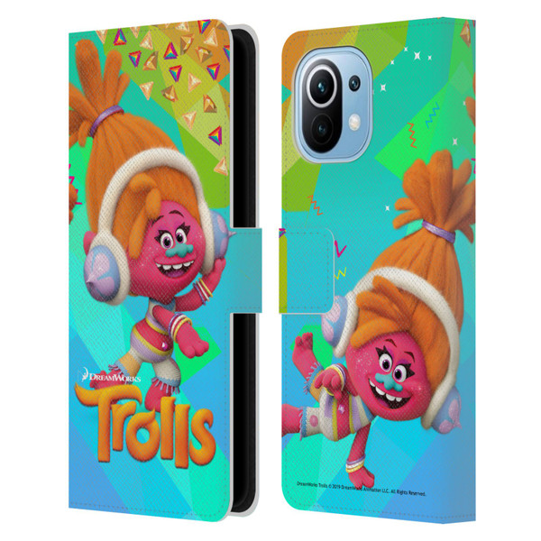 Trolls Snack Pack DJ Suki Leather Book Wallet Case Cover For Xiaomi Mi 11