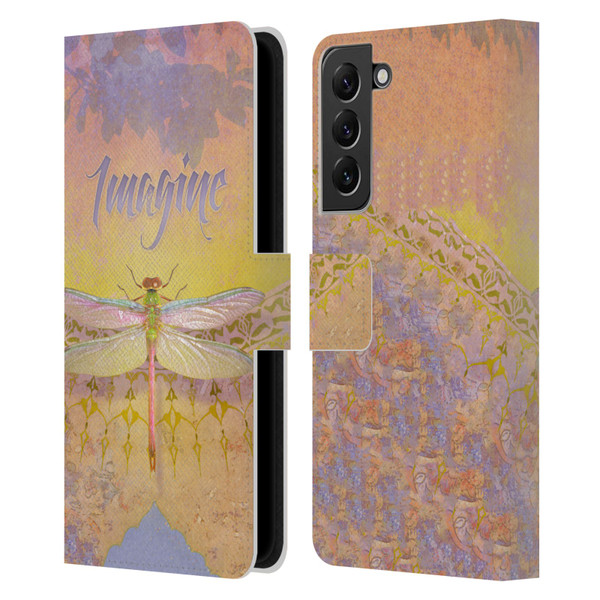 Duirwaigh Insects Dragonfly 2 Leather Book Wallet Case Cover For Samsung Galaxy S22+ 5G