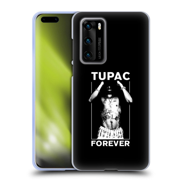 Tupac Shakur Key Art Forever Soft Gel Case for Huawei P40 5G