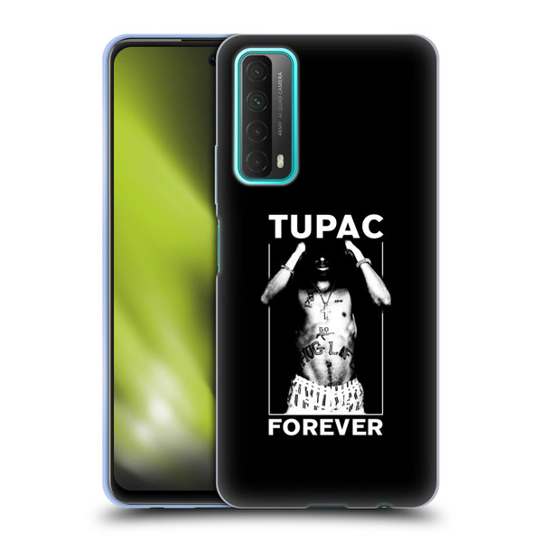 Tupac Shakur Key Art Forever Soft Gel Case for Huawei P Smart (2021)