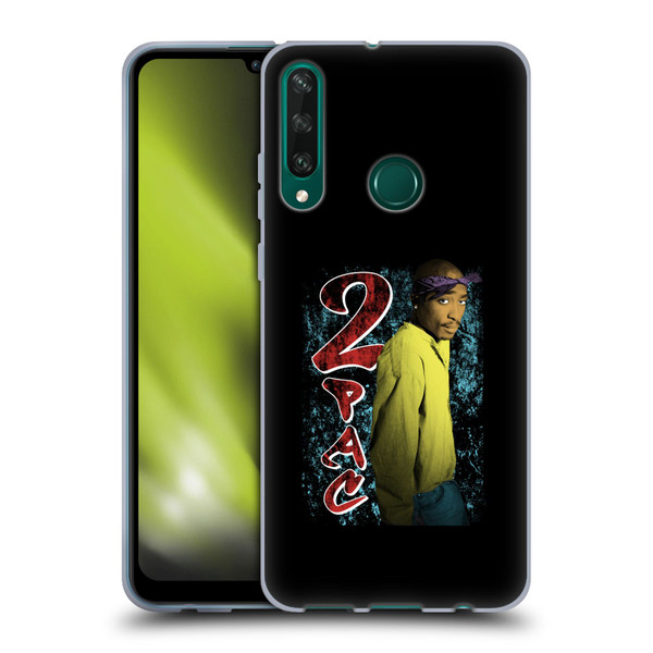 Tupac Shakur Key Art Vintage Soft Gel Case for Huawei Y6p