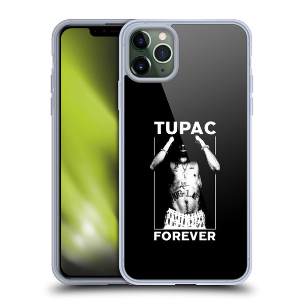 Tupac Shakur Key Art Forever Soft Gel Case for Apple iPhone 11 Pro Max