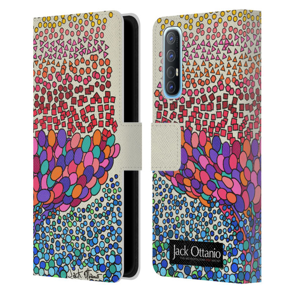 Jack Ottanio Art Mars Tree Leather Book Wallet Case Cover For OPPO Find X2 Neo 5G