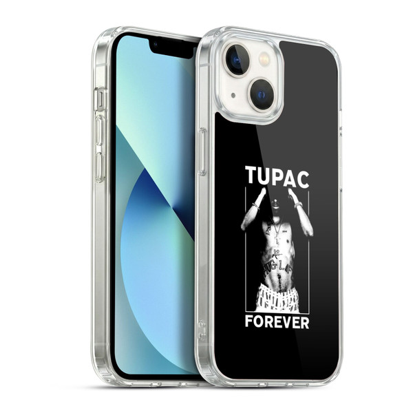 Tupac Shakur Key Art Forever Soft Gel Case for Apple iPhone 13