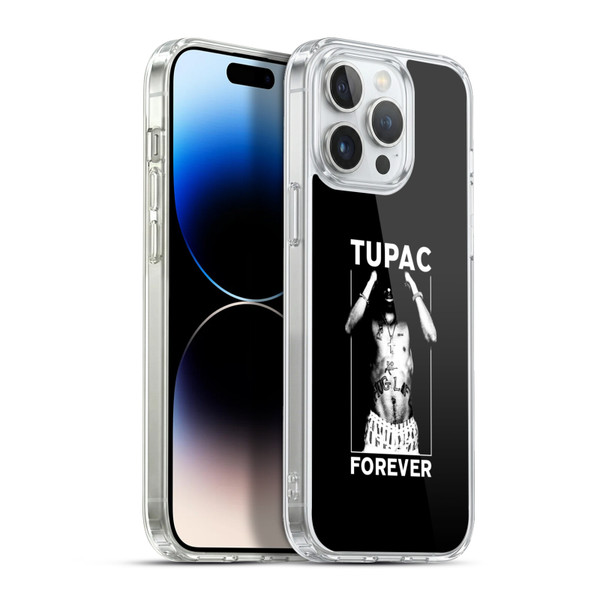 Tupac Shakur Key Art Forever Soft Gel Case for Apple iPhone 13 Pro Max