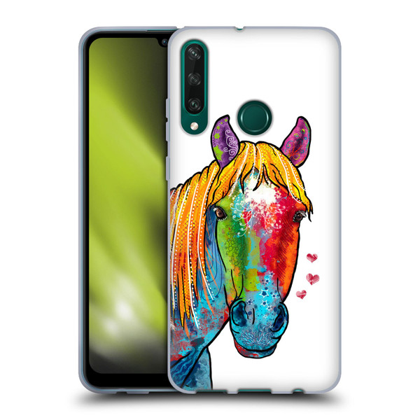 Duirwaigh Animals Horse Soft Gel Case for Huawei Y6p