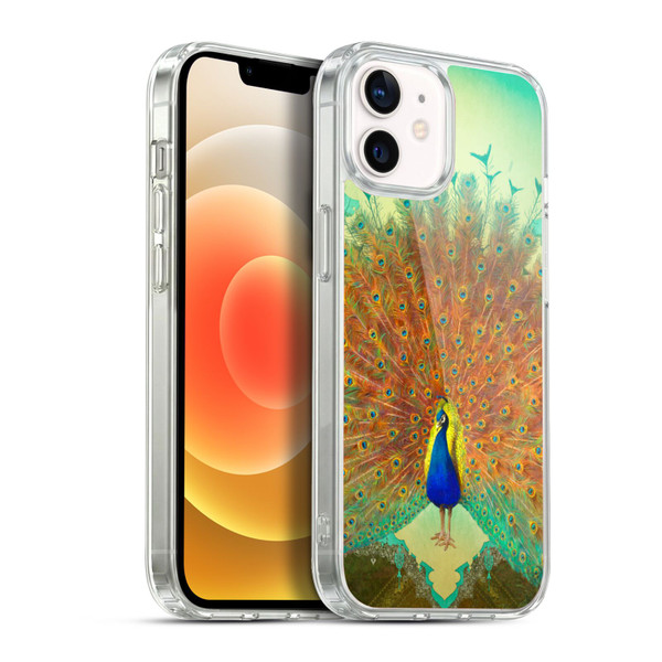 Duirwaigh Animals Peacock Soft Gel Case for Apple iPhone 12 / iPhone 12 Pro & MagSafe